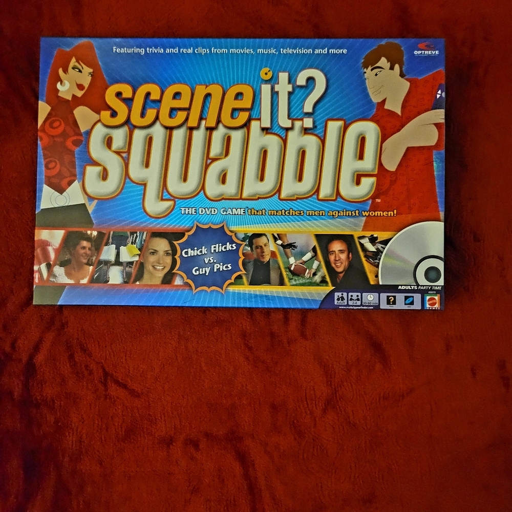 NWOT MUSIC SCENE IT SQUABBLE GAME ADULT - Picture 1 of 3